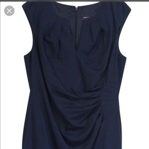 Cut to flatter, Adrianna Papell Navy dress (XL/16)